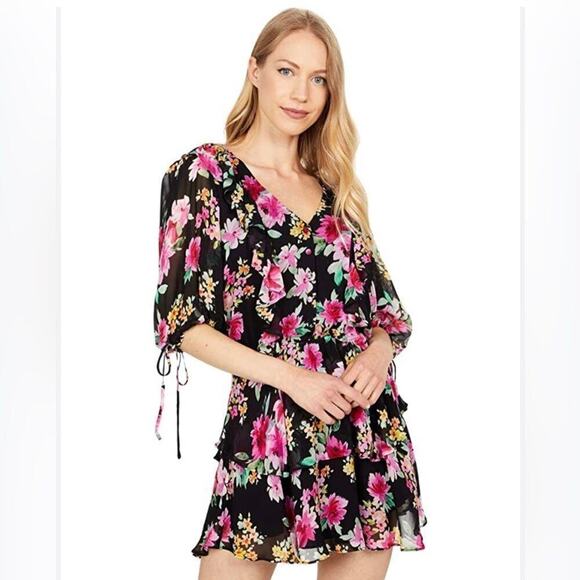 YUMI KIM HAILEY DRESS PARADISE VILLA BLACK SIZE S - Picture 1 of 11